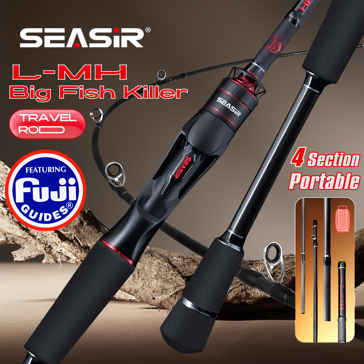 Canna da pesca spinning e cast - Fishing Rod Surf recensione e prezzo